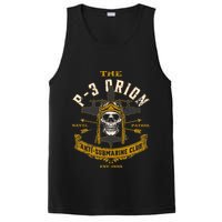 P 3 Orion Anti Submarine Aircraft Skull Distressed PosiCharge Competitor Tank