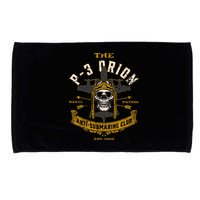 P 3 Orion Anti Submarine Aircraft Skull Distressed Microfiber Hand Towel