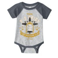P 3 Orion Anti Submarine Aircraft Skull Distressed Infant Baby Jersey Bodysuit
