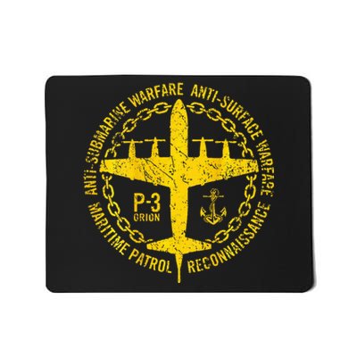 P 3 Orion Antisubmarine Warfare Patrol Military Aircraft Mousepad