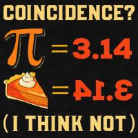 Pi 3,14 = Pie Coincidence I Think Not Pun Math Nerd Pi Day Ladies PosiCharge Tri-Blend Wicking Tank