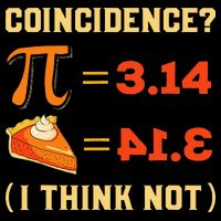 Pi 3,14 = Pie Coincidence I Think Not Pun Math Nerd Pi Day Baby Bodysuit