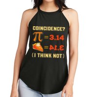 Pi 3,14 = Pie Coincidence I Think Not Pun Math Nerd Pi Day Women's Perfect Tri Rocker Tank