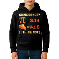 Pi 3,14 = Pie Coincidence I Think Not Pun Math Nerd Pi Day Kids Hoodie