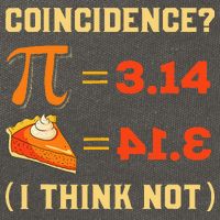 Pi 3,14 = Pie Coincidence I Think Not Pun Math Nerd Pi Day Cotton Canvas Backpack