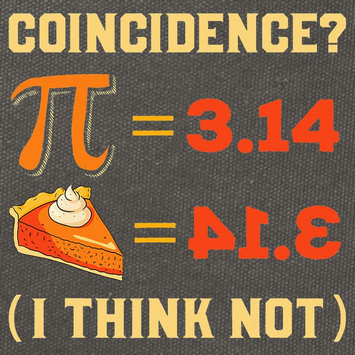 Pi 3,14 = Pie Coincidence I Think Not Pun Math Nerd Pi Day Cotton Canvas Backpack