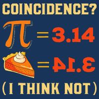 Pi 3,14 = Pie Coincidence I Think Not Pun Math Nerd Pi Day Infant Baby Jersey Bodysuit