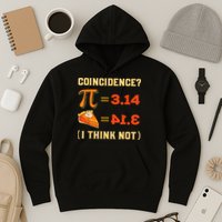 Pi 3,14 = Pie Coincidence? I Think Not Pun Math Nerd Pi Day Hoodie