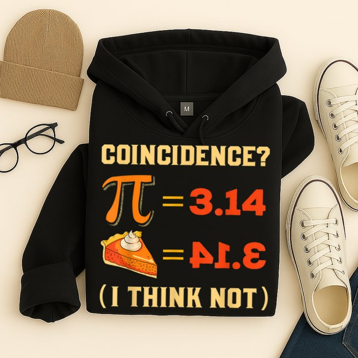 Pi 3,14 = Pie Coincidence? I Think Not Pun Math Nerd Pi Day Hoodie