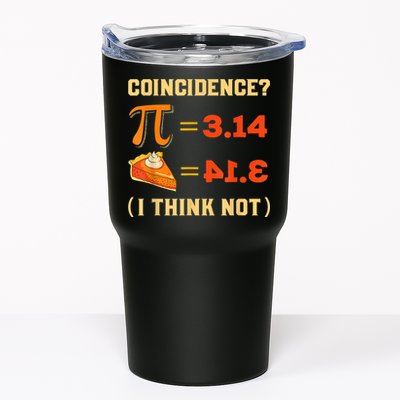 Pi 3,14 = Pie Coincidence? I Think Not Pun Math Nerd Pi Day Tumbler