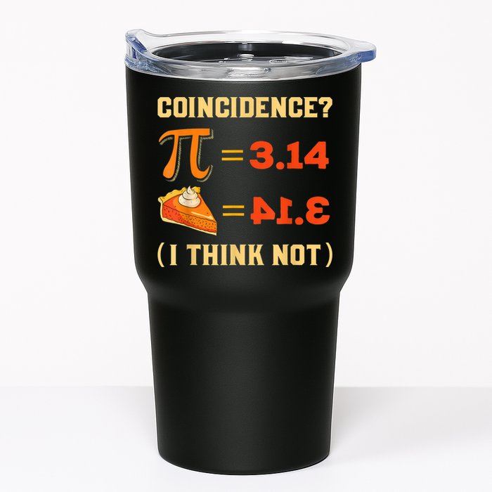 Pi 3,14 = Pie Coincidence? I Think Not Pun Math Nerd Pi Day Tumbler