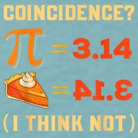 Pi 3,14 = Pie Coincidence? I Think Not Pun Math Nerd Pi Day Sueded Cloud Jersey T-Shirt
