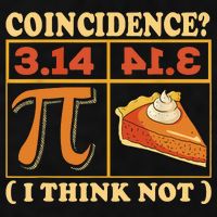 Pi 3,14 Pie Coincidence I Think Not Math Lover Nerd Pi Day Ladies PosiCharge Tri-Blend Wicking Tank