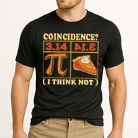 Pi 3,14 Pie Coincidence I Think Not Math Lover Nerd Pi Day Performance Shirt