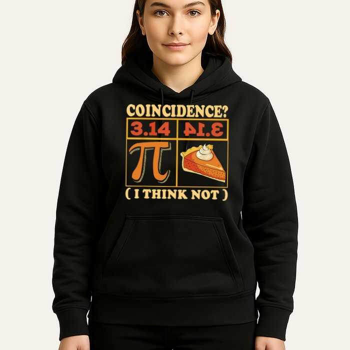 Pi 3,14 Pie Coincidence I Think Not Math Lover Nerd Pi Day Hoodie