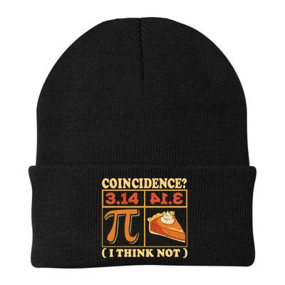 Pi 3,14 Pie Coincidence I Think Not Math Lover Nerd Pi Day Beanie
