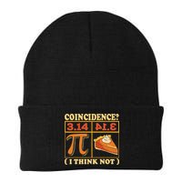 Pi 3,14 Pie Coincidence I Think Not Math Lover Nerd Pi Day Beanie