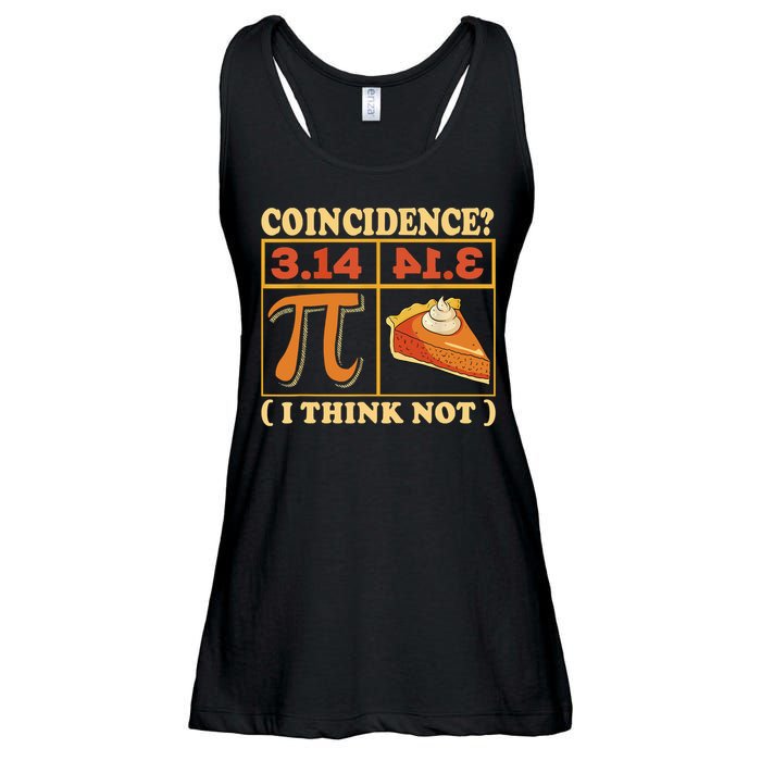 Pi 3,14 Pie Coincidence I Think Not Math Lover Nerd Pi Day Ladies Essential Flowy Tank