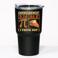 Pi 3,14 Pie Coincidence I Think Not Math Lover Nerd Pi Day Tumbler
