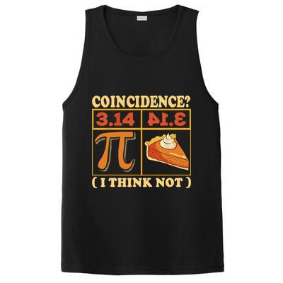 Pi 3,14 Pie Coincidence I Think Not Math Lover Nerd Pi Day PosiCharge Competitor Tank
