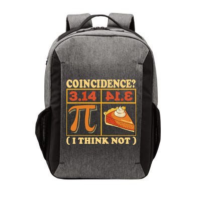 Pi 3,14 Pie Coincidence I Think Not Math Lover Nerd Pi Day Vector Backpack