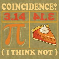 Pi 3,14 Pie Coincidence I Think Not Math Lover Nerd Pi Day Garment-Dyed Women's Muscle Tee