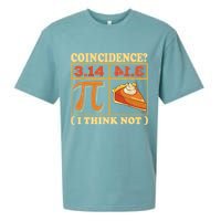 Pi 3,14 Pie Coincidence I Think Not Math Lover Nerd Pi Day Sueded Cloud Jersey T-Shirt