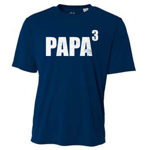 Papa 3 Papa Cubed Grandpa 3 Papa Cooling Performance Crew T-Shirt