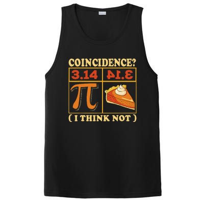 Pi 3,14 Pie Coincidence I Think Not Math Lover Nerd Pi Day PosiCharge Competitor Tank