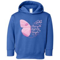 Proverbs 31 Worship Scripture Verse Gift Her Mom Great Gift Toddler Hoodie