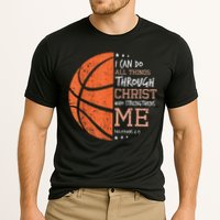 Philippians 4 13 I Can Do All Things Christian Basketball Performance Shirt
