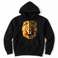 Philippians 4 13 I Can Do All Things Through Christ Who Strengthens Me Lion Hoodie