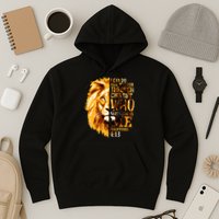 Philippians 4 13 I Can Do All Things Through Christ Who Strengthens Me Lion Hoodie