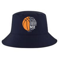 Philippians 4 13 I Can Do All Things Christian Basketball Cool Comfort Performance Bucket Hat