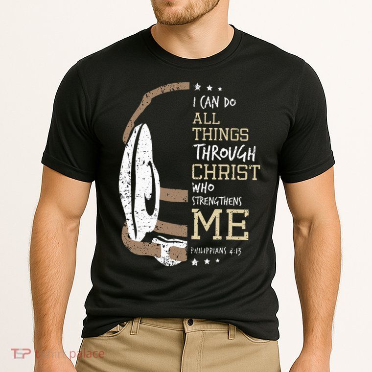 Philippians 4 13 I Can Do All Things Christian Wrestling Performance Shirt