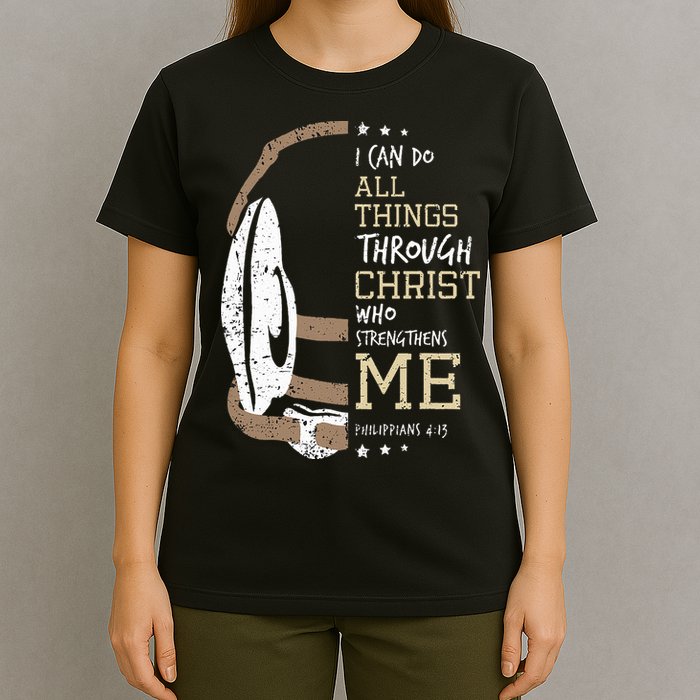 Philippians 4 13 I Can Do All Things Christian Wrestling T-Shirt