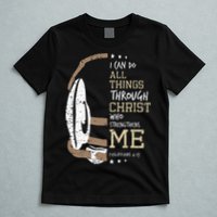 Philippians 4 13 I Can Do All Things Christian Wrestling T-Shirt