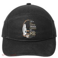 Philippians 4 13 I Can Do All Things Christian Wrestling 7-Panel Snapback Hat