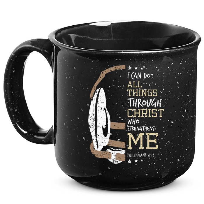 Philippians 4 13 I Can Do All Things Christian Wrestling 15oz Campfire Ceramic Mug