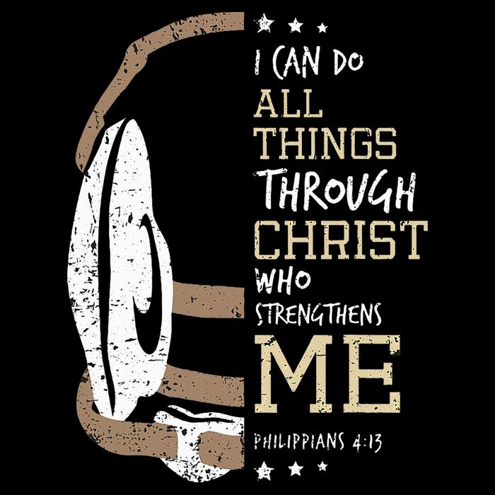 Philippians 4 13 I Can Do All Things Christian Wrestling Short Acrylic Beanie