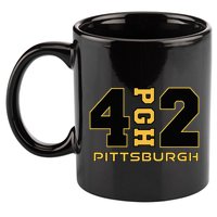 Pennsylvania 412 Area Code Burgh Steel City Local Pittsburgh 11oz C Handle Ceramic Mug