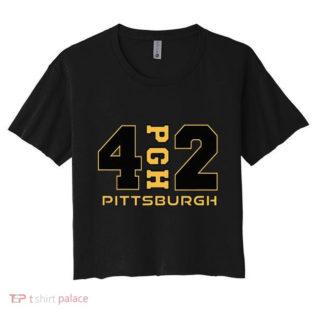Pennsylvania 412 Area Code Burgh Steel City Local Pittsburgh Crop Top