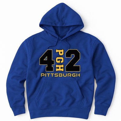 Pennsylvania 412 Area Code Burgh Steel City Local Pittsburgh Hoodie
