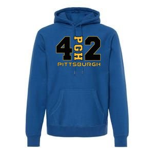 Pennsylvania 412 Area Code Burgh Steel City Local Pittsburgh Premium Hoodie