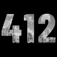 Pittsburgh 412 Area Code Skyline Pennsylvania Vintage Toddler T-Shirt