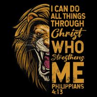 Philippians 413 Bible Quote Scriptures Christian Bag