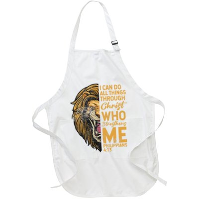 Philippians 413 Bible Quote Scriptures Christian Apron