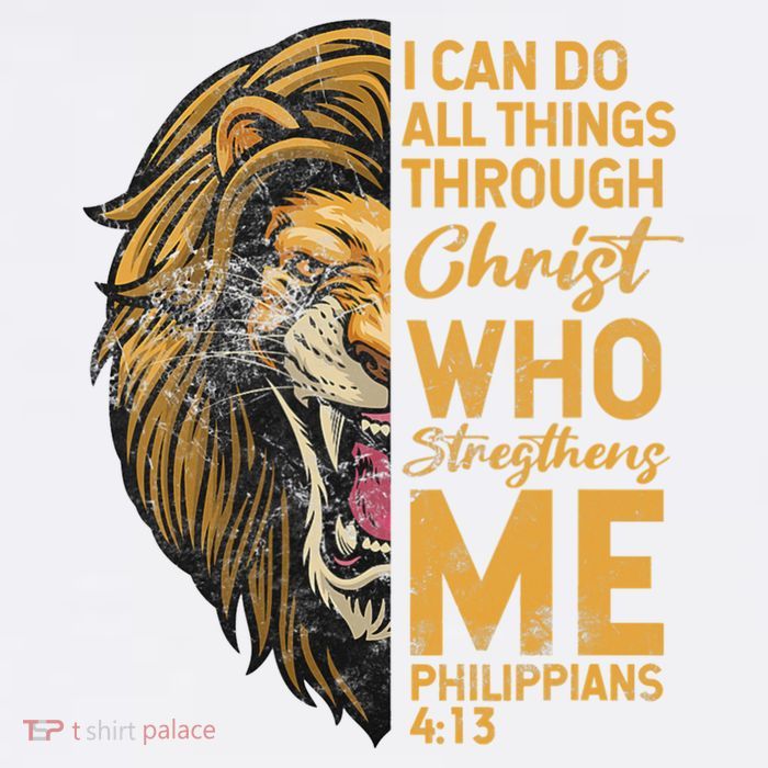 Philippians 413 Bible Quote Scriptures Christian Button