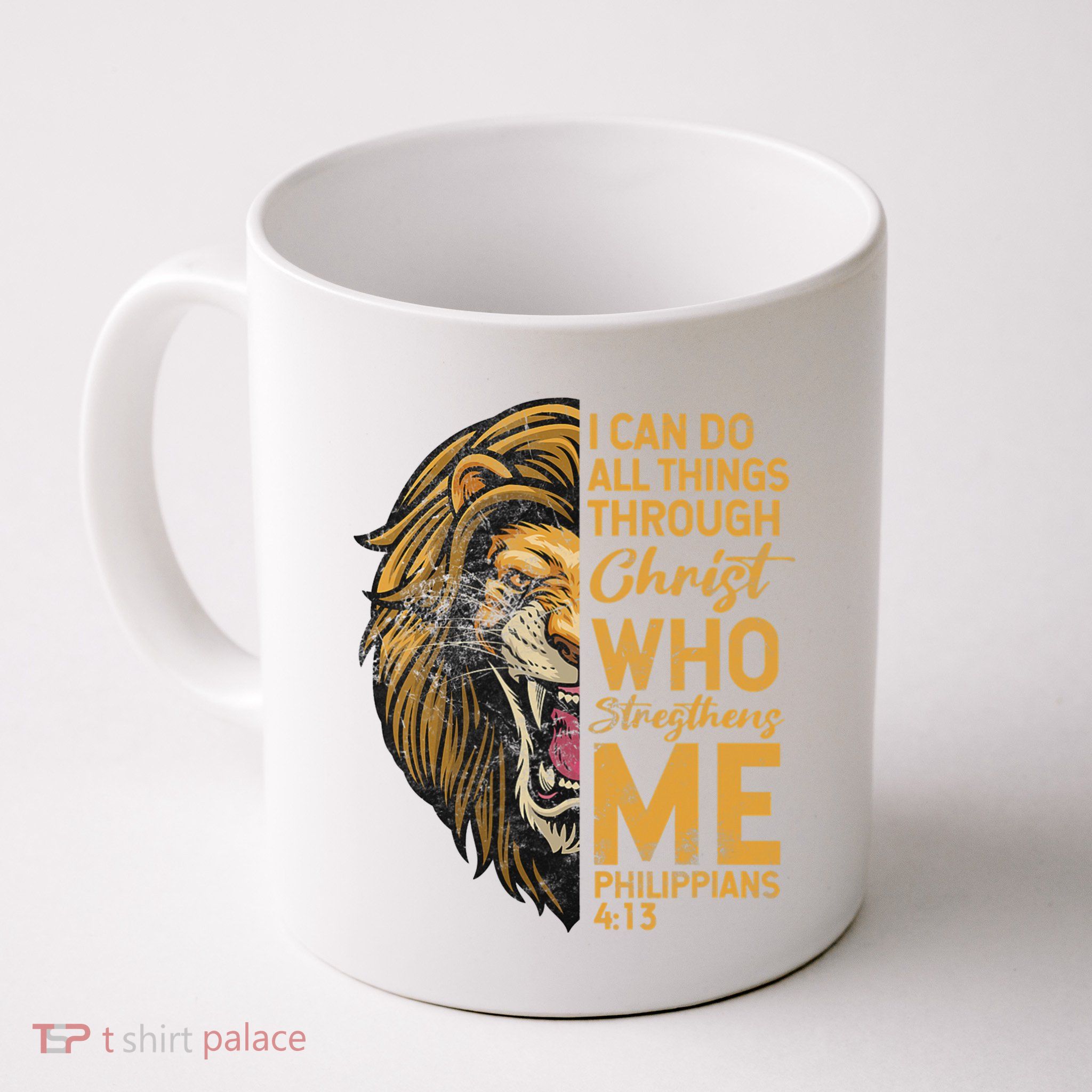 Philippians 413 Bible Quote Scriptures Christian Mug
