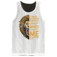 Philippians 413 Bible Quote Scriptures Christian Mesh Reversible Basketball Jersey Tank